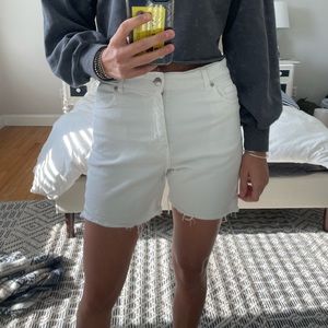IRO - white jean shorts - size 25